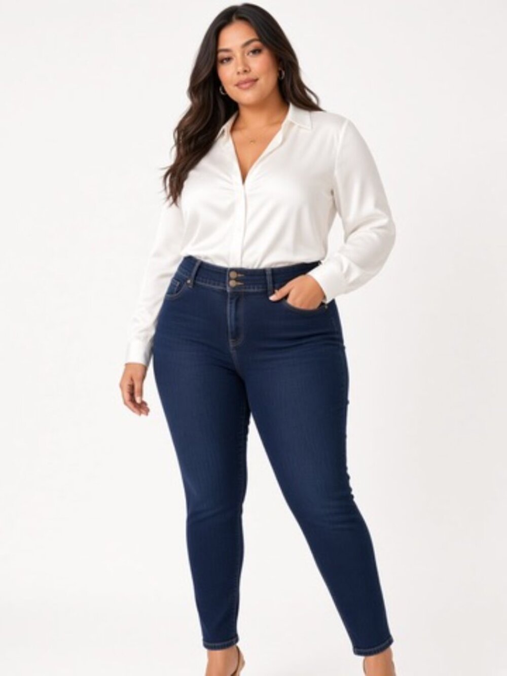 Torrid Dark Blue Jeans